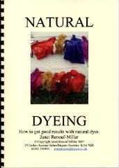 Natural Dyeing booklet