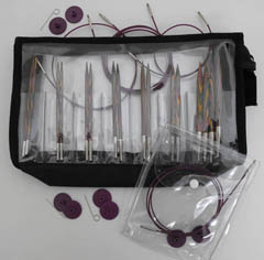 KnitPro interchangeable circular needles Deluxe set